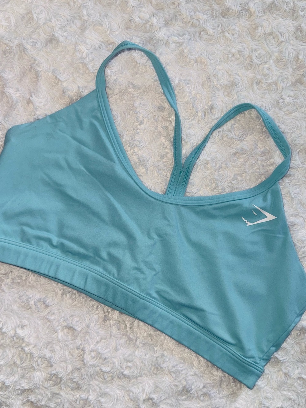 Gymshark Sports Bra In Blue - Size L